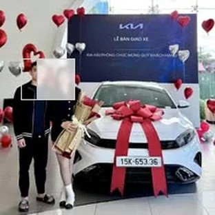 Kia Hải Phòng - Khoảnh khắc giao xe Kia tại khu vực An Dương.