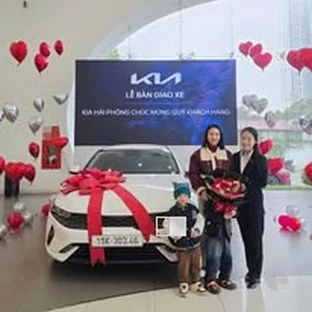 Kia Hải Phòng - Khoảnh khắc giao xe Kia tại khu vực An Dương.